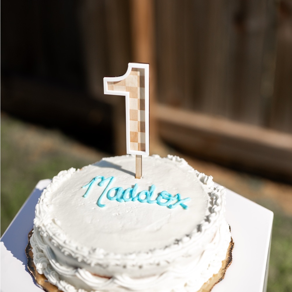 One Happy Dude Cake Topper Checkered Birthday Party #1 or if you need #11